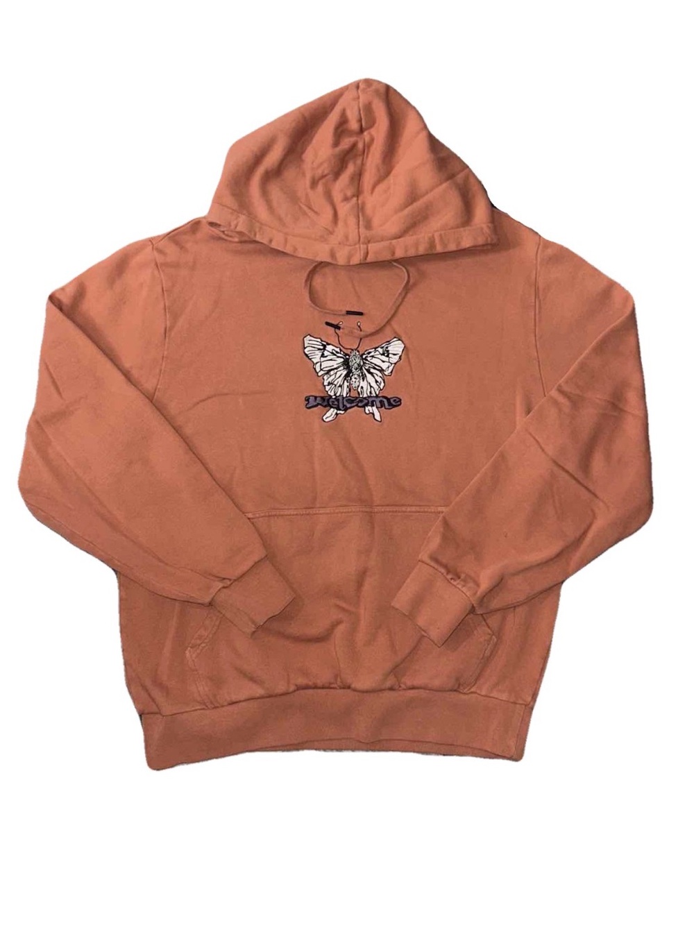 WELCOME Butterfly Graphic Hoodie